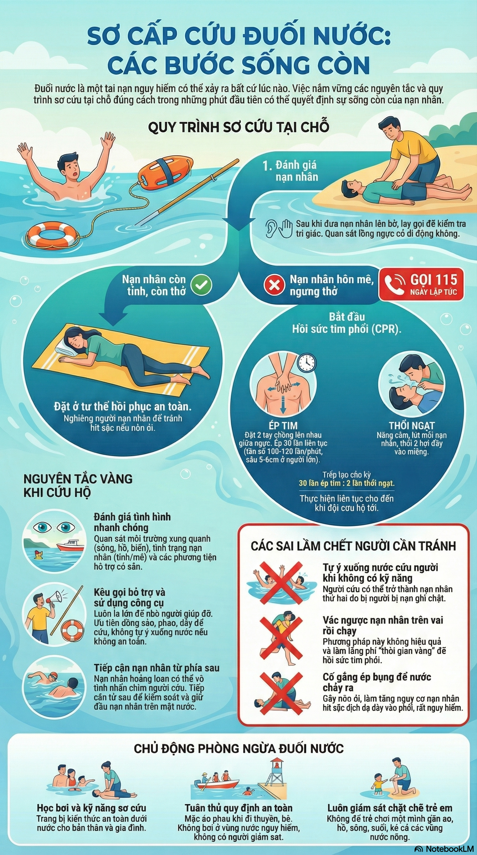 8.BÀI TUYÊN TRUYỀN VỀ PHÒNG, CHỐNG TAI NẠN ĐUỐI NƯỚC TRONG DỊP HÈ.
