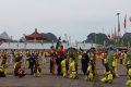 MÀN DỰ THI DIỄN TÍCH CỜ LAU  XUẤT SẮC – “BÙNG CHÁY- MÃN NHÃN” CỦA CÁC EM HỌC SINH TRƯỜNG THCS NINH HÒA