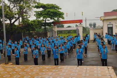 KHÔNG KHÍ KHẨN TRƯƠNG, SÔI NỔI, SẴN SÀNG TRƯỚC GIỜ BIỂU DIỄN MÀN VÕ THUẬT VOVINAM